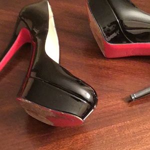 Christian Louboutin patent leather heels